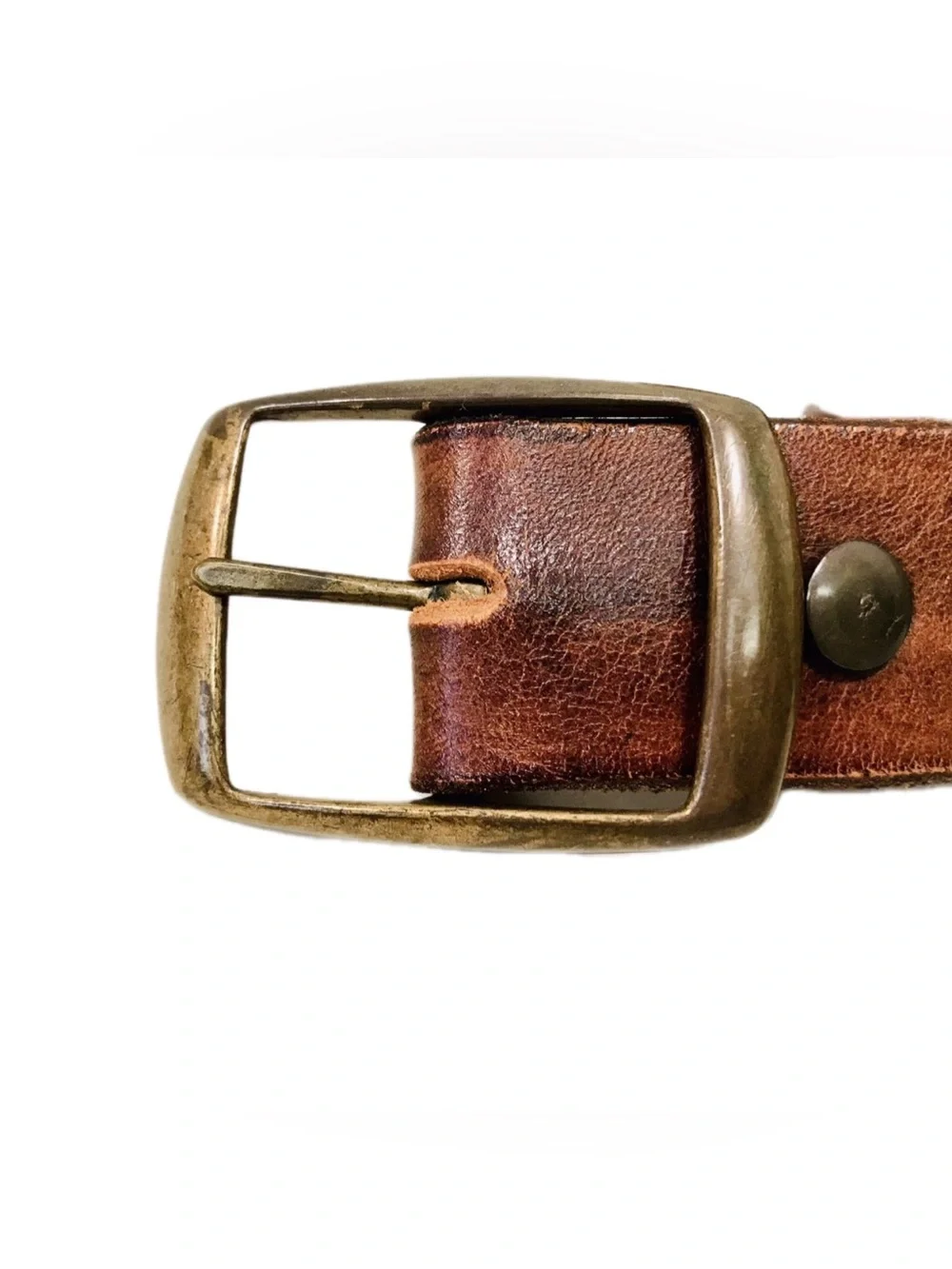 Vintage 1980’s Horses Leather Belt Youth 31” Name Arthur Hand Tooled Cowboy